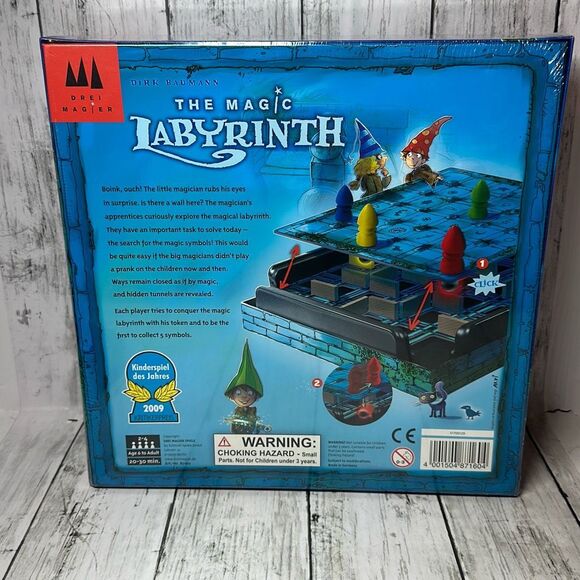 The Magic Labyrinth Board Game - Dirk Baumann 2009 New Factory Sealed - Picture 3 of 6